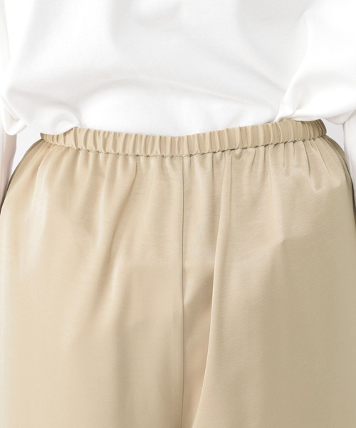studio CLIP（スタディオクリップ）の「サテンイージーワイドパンツ（その他パンツ・レディース・アイボリー/ベージュ・FREE）」の19枚目の写真