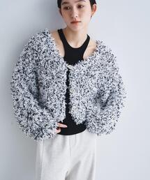 CODE A | fancy yarn cardigan(カーディガン/ボレロ)