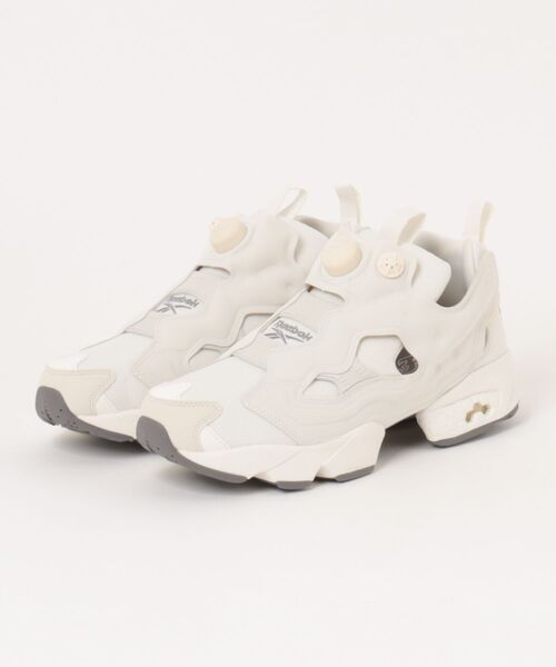 ASBee(アスビー)の「Reebok リーボック INSTAPUMP FURY 94 メンズスニーカー(インスタポンプフューリー94) 120737 100211660 ホワイト/ベージュ/タン(スニーカー・メンズ・ホワイト・26.0cm/26.5cm/28.0cm/27.5cm/27.0cm)」の1枚目の写真
