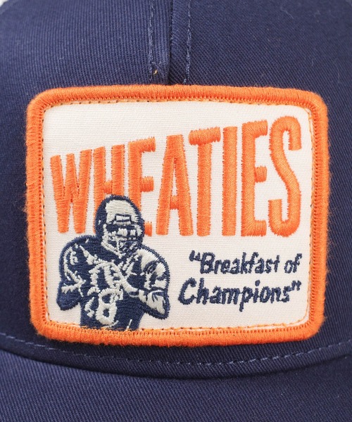 AMERICAN NEEDLE(アメリカンニードル)の「【AMERICAN NEEDLE/アメリカンニードル】Wheaties “Breakfast of Champions” Trucker Cap(キャップ・メンズ・アイボリー・FREE)」の3枚目の写真