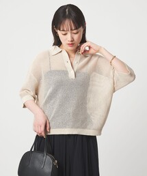 green label relaxing 半袖ニット green label relaxing（グリーンレーベルリラクシング） セーター