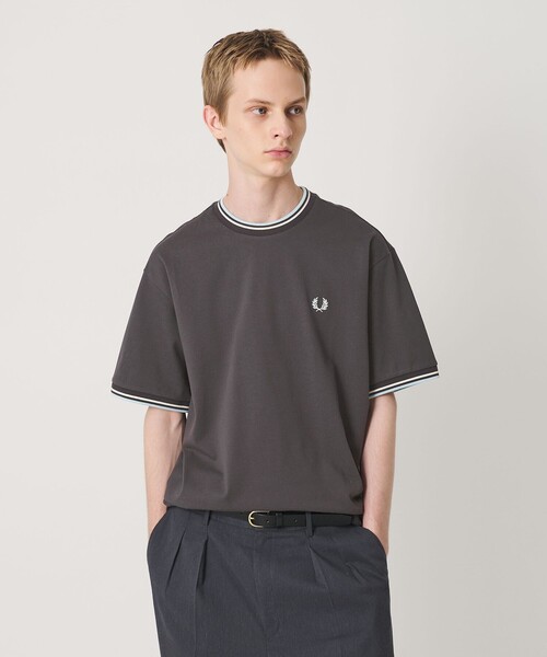 別注】＜FRED PERRY＞ツインティップ クルーネック Tシャツ（Tシャツ