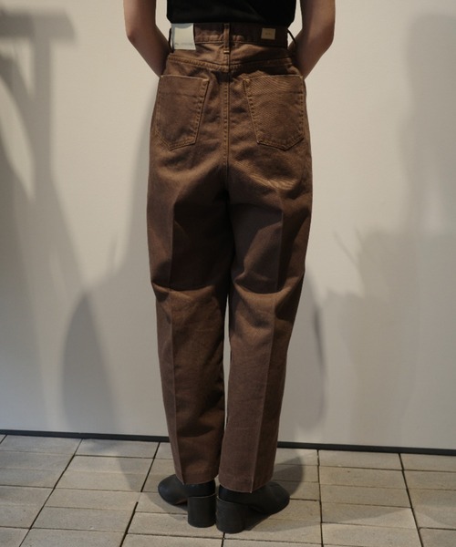 NEPLA.(ネプラ)の「NEPLA ワイドパンツ(デニムパンツ・レディース・ブラウン・25/24)」の3枚目の写真