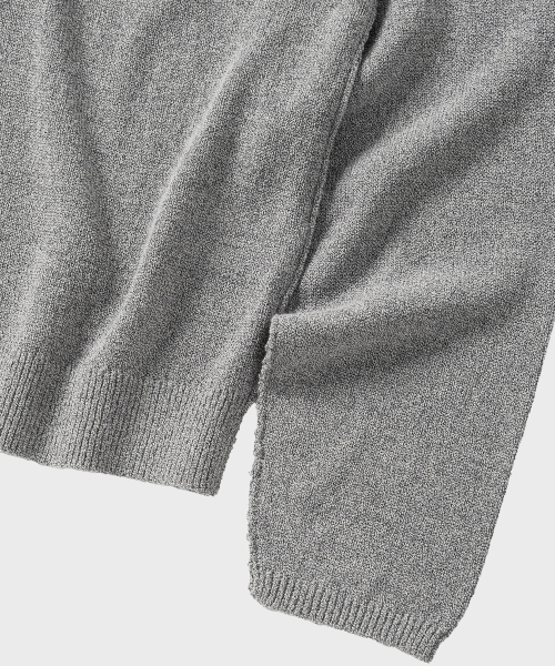 NONBLANK(ノンブランク)の「クロップカラーLSカーディガン_MELANGE GREY(カーディガン/ボレロ・メンズ・ミックスグレー・MEDIUM/LARGE/X-LARGE)」の6枚目の写真
