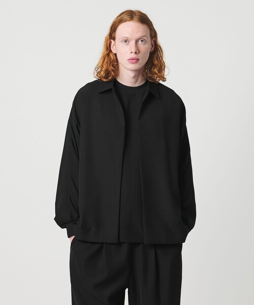 UNITED ARROWS & SONS by DAISUKE OBANA（ユナイテッドアローズアンドサンズバイダイスケオバナ）の「＜D.O UNITED ARROWS BY DAISUKE OBANA＞Ⅱ+ DLMN L/SL SHIRT 26SS/シャツ（シャツ/ブラウス・メンズ・ブラック・XL/M/L/S）」の2枚目の写真