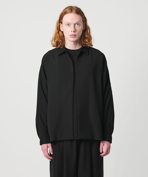 UNITED ARROWS & SONS by DAISUKE OBANA（ユナイテッドアローズアンドサンズバイダイスケオバナ）の「＜D.O UNITED ARROWS BY DAISUKE OBANA＞Ⅱ+ DLMN L/SL SHIRT 26SS/シャツ（シャツ/ブラウス・メンズ・ブラック・XL/M/L/S）」の4枚目の写真