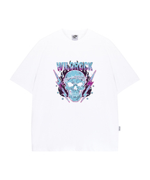 WILDROCK（ワイルドロック）の「サンダースカル クールコットンオーバーサイズ半袖Tシャツ（Tシャツ/カットソー）」