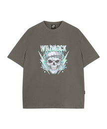 サンダースカル クールコットンオーバーサイズ半袖Tシャツ
