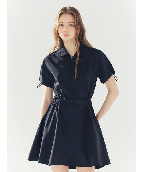 LORDLOAR(ロードロアル)の「ライトジップアップワンピース ブラック(ワンピース・レディース・その他・SMALL/MEDIUM)」の1枚目の写真