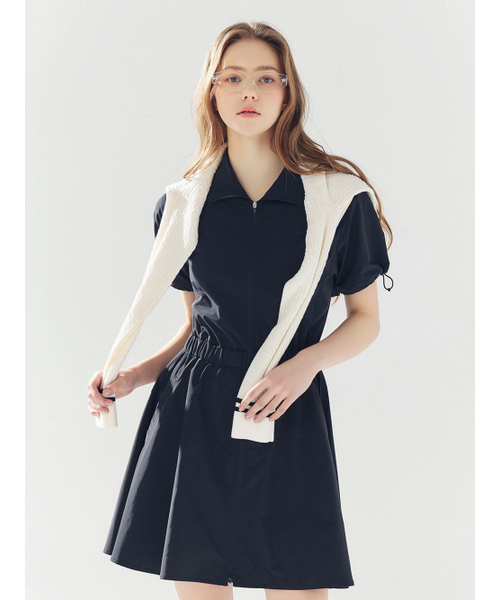LORDLOAR(ロードロアル)の「ライトジップアップワンピース ブラック(ワンピース・レディース・その他・SMALL/MEDIUM)」の3枚目の写真