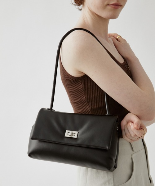 arholiday.standard(エーアールホリデースタンダード)の「buckle shoulder bag / バックルショルダーバック(ショルダーバッグ・レディース・ブラック・FREE)」の3枚目の写真