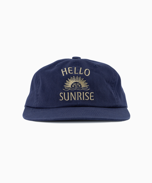 HELLO SUNRISE(ハローサンライズ)の「Broadway Relaxed Fit 6P Cap_Navy(キャップ・レディース・ネイビー・OS)」の1枚目の写真