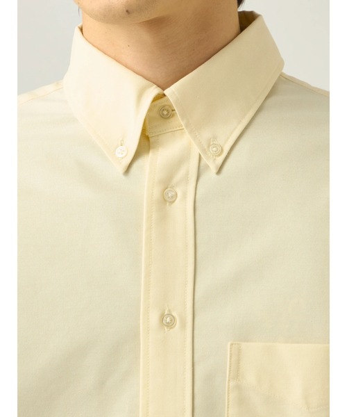 Mc McGREGOR(エムシーマックレガー)の「【Mc McGREGOR】Oxford Layered SS Button-Down Shirt(シャツ/ブラウス・メンズ・ライトイエロー/ミント/アイボリー・M/L)」の9枚目の写真