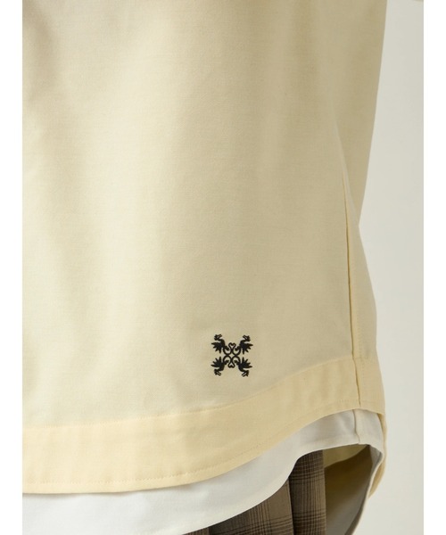 Mc McGREGOR(エムシーマックレガー)の「【Mc McGREGOR】Oxford Layered SS Button-Down Shirt(シャツ/ブラウス・メンズ・ライトイエロー/ミント/アイボリー・M/L)」の11枚目の写真