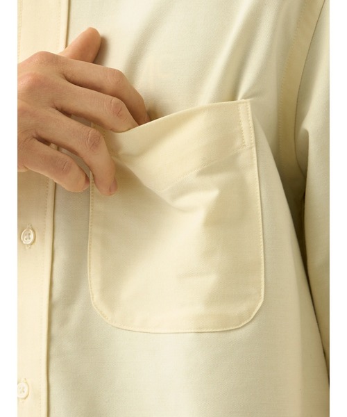 Mc McGREGOR(エムシーマックレガー)の「【Mc McGREGOR】Oxford Layered SS Button-Down Shirt(シャツ/ブラウス・メンズ・ライトイエロー/ミント/アイボリー・M/L)」の12枚目の写真