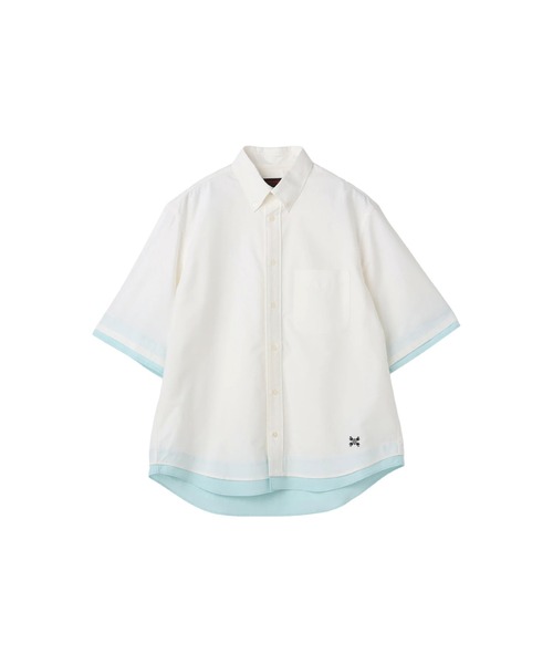 Mc McGREGOR(エムシーマックレガー)の「【Mc McGREGOR】Oxford Layered SS Button-Down Shirt(シャツ/ブラウス・メンズ・ライトイエロー/ミント/アイボリー・M/L)」の17枚目の写真