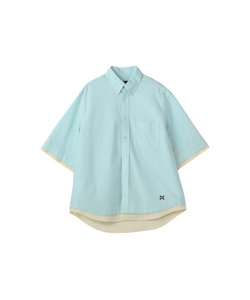 Mc McGREGOR(エムシーマックレガー)の「【Mc McGREGOR】Oxford Layered SS Button-Down Shirt(シャツ/ブラウス・メンズ・ライトイエロー/ミント/アイボリー・M/L)」の18枚目の写真