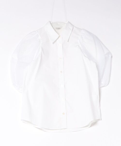 CLANE(クラネ)の「CLANE/クラネ/TULLE LAYERED SLEEVE SHIRTS(シャツ/ブラウス・レディース・その他18/ホワイト・1)」の17枚目の写真
