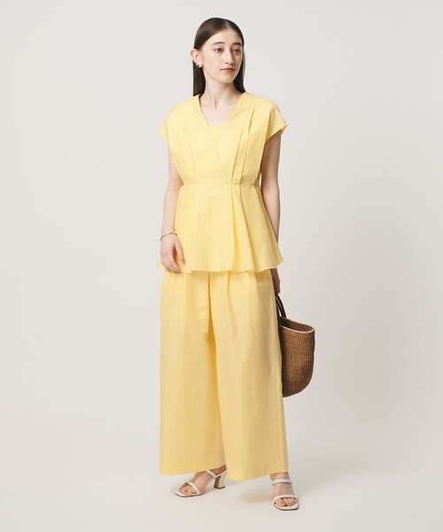 UNITED ARROWS(ユナイテッドアローズ)の「MANTECO POP フレンチスリーブ ブラウス(シャツ/ブラウス・レディース・ブラック/その他7/クリーム/ダークブラウン・FREE)」の14枚目の写真