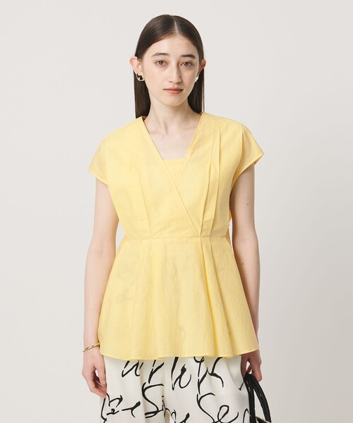 UNITED ARROWS(ユナイテッドアローズ)の「MANTECO POP フレンチスリーブ ブラウス(シャツ/ブラウス・レディース・ブラック/その他7/クリーム/ダークブラウン・FREE)」の15枚目の写真
