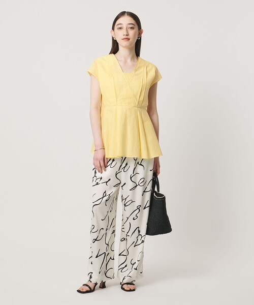 UNITED ARROWS(ユナイテッドアローズ)の「MANTECO POP フレンチスリーブ ブラウス(シャツ/ブラウス・レディース・ブラック/その他7/クリーム/ダークブラウン・FREE)」の16枚目の写真