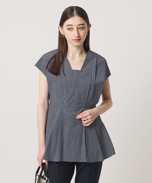 UNITED ARROWS(ユナイテッドアローズ)の「MANTECO POP フレンチスリーブ ブラウス(シャツ/ブラウス・レディース・ブラック/その他7/クリーム/ダークブラウン・FREE)」の18枚目の写真
