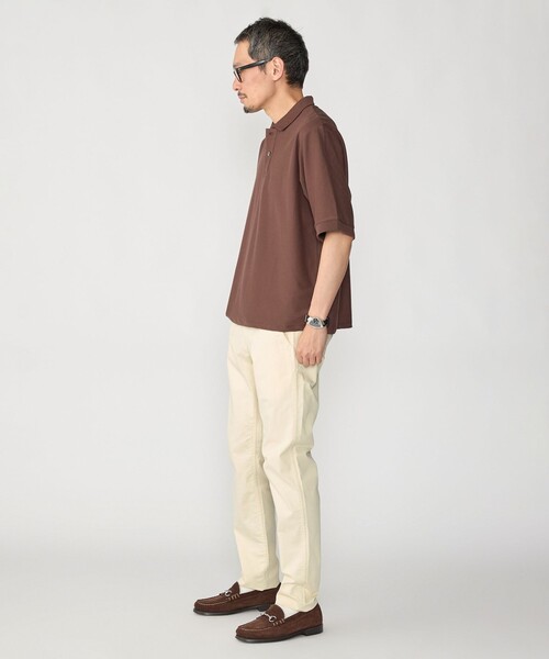SHIPS（シップス）の「SHIPS:〈接触冷感/ 遮熱/ UVカット〉COVEROSS(R) フリーザー ポロシャツ（ポロシャツ・メンズ・ネイビー/ブラウン/ライトグレー・X-LARGE/LARGE/MEDIUM/SMALL）」の7枚目の写真