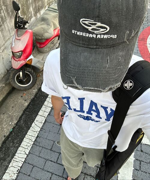 YALE(イェール)の「ツートンアーチ半袖Tシャツロイヤルブルー(Tシャツ/カットソー・レディース・その他・LARGE/MEDIUM/SMALL/X-LARGE/XX-LARGE/X-SMALL)」の2枚目の写真