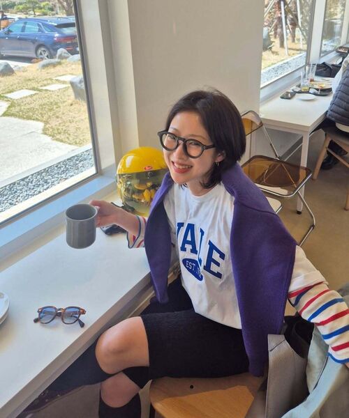 YALE(イェール)の「ツートンアーチ半袖Tシャツロイヤルブルー(Tシャツ/カットソー・レディース・その他・LARGE/MEDIUM/SMALL/X-LARGE/XX-LARGE/X-SMALL)」の3枚目の写真