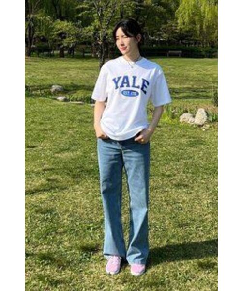 YALE(イェール)の「ツートンアーチ半袖Tシャツロイヤルブルー(Tシャツ/カットソー・レディース・その他・LARGE/MEDIUM/SMALL/X-LARGE/XX-LARGE/X-SMALL)」の16枚目の写真