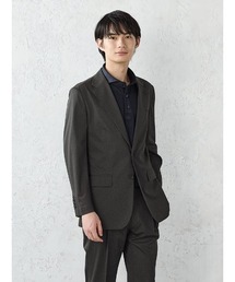 Perfect Suit FActory | 【接触冷感/ウォッシャブル】「羽衣を纏う」ICE JETセットアップジャケット C.グレー/ネイビー(スーツジャケット)