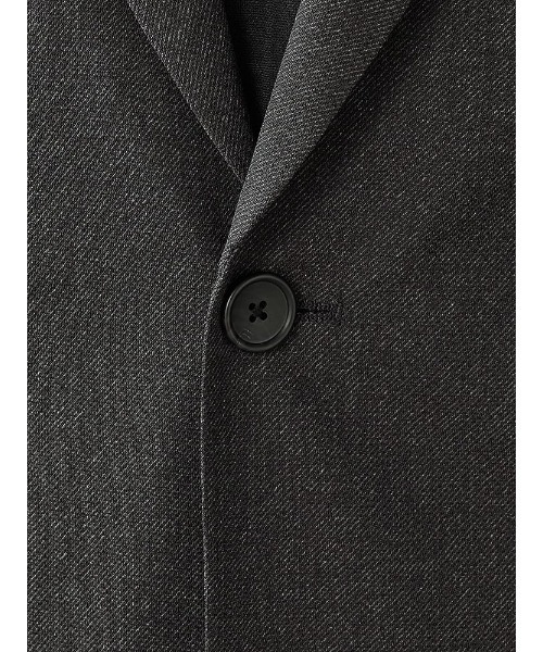Perfect Suit FActory(パーフェクトスーツファクトリー)の「【接触冷感/ウォッシャブル】「羽衣を纏う」ICE JETセットアップジャケット C.グレー/ネイビー(スーツジャケット・メンズ・ネイビー/チャコールグレー・S/M/L/LL)」の14枚目の写真