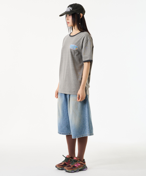 UNKNOWN PLANET(アンノウンプラネット)の「ディープライズボリュームバミューダパンツブルー(その他パンツ・レディース・その他・SMALL/LARGE/MEDIUM)」の7枚目の写真