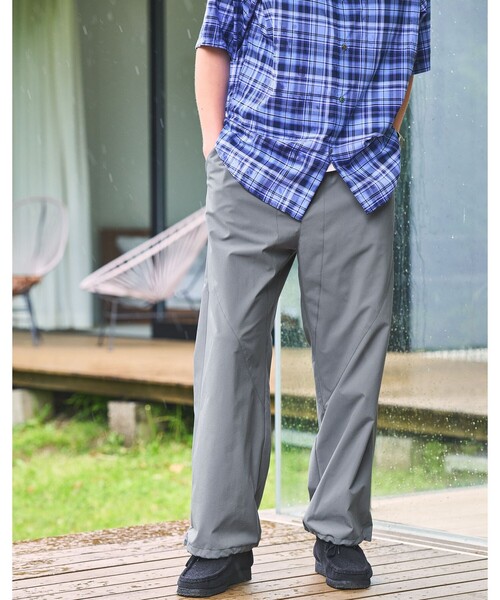 MARMOT（マーモット）の「【別注】＜Marmot＞A2 ウィンド シェルパンツ -4WAYストレッチ・はっ水-（その他パンツ・メンズ・ダークグレー/ブラック・L/XL/M）」の2枚目の写真