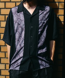 Subciety | Patterned panel shirt(シャツ/ブラウス)