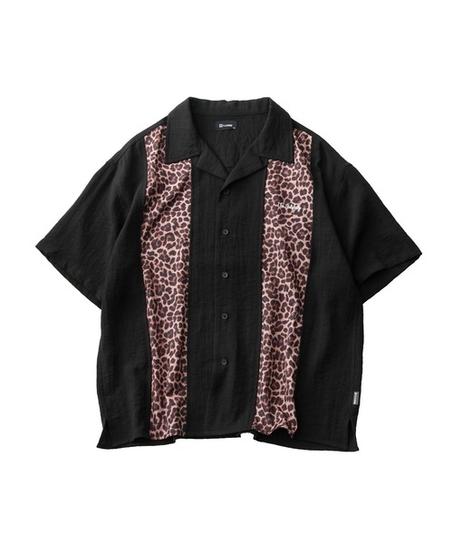 Subciety（サブサエティ）の「Patterned panel shirt（シャツ/ブラウス・メンズ・ブラック/ブラック系その他/ブラック系その他2・SMALL/MEDIUM/LARGE/X-LARGE）」の5枚目の写真