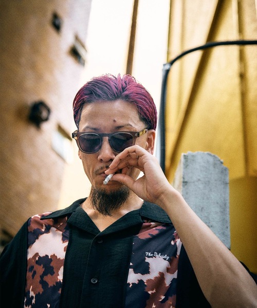 Subciety(サブサエティ)の「Patterned panel shirt(シャツ/ブラウス・メンズ・ブラック/ブラック系その他/ブラック系その他2・SMALL/MEDIUM/LARGE/X-LARGE)」の22枚目の写真