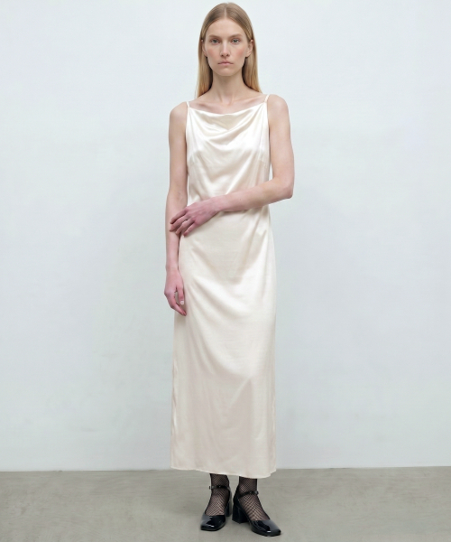 KIMDOH(キムド)の「Maren Boatneck Dress / Ivory(ワンピース・レディース・アイボリー・FREE)」の1枚目の写真