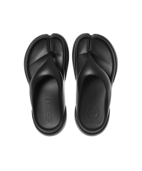 PAES(ペイズ)の「04_New_Flip_Flop_Basic_Line PAES_04_New_Flip_Flop_B_(サンダル・メンズ・ブラック/レッド・25cm/24cm/23cm)」の6枚目の写真