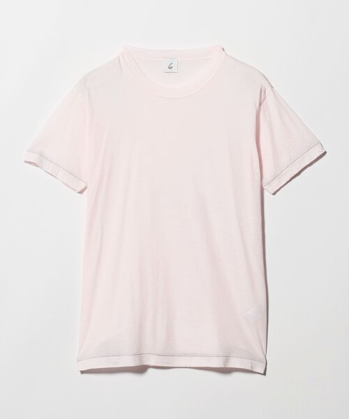 6（ロク）の「＜6(ROKU)＞コットンカシミヤ ベーシック Tシャツ 26SS（Tシャツ/カットソー・レディース・ホワイト/ブラック/ライトピンク・FREE）」の3枚目の写真