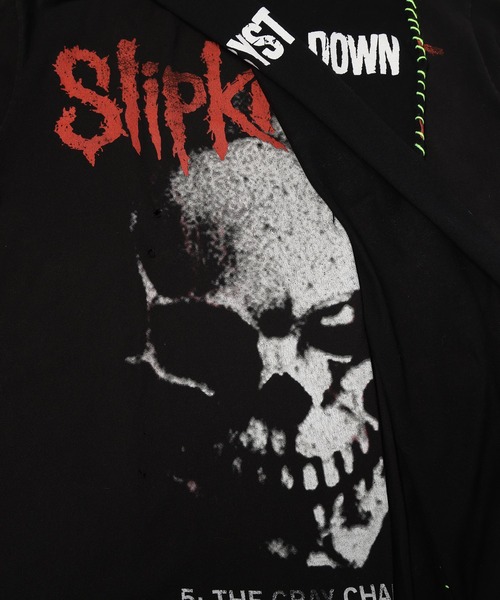 DISCOVERED（ディスカバード）の「I Stitch Band Tee（Tシャツ/カットソー・メンズ・ブラック・FREE）」の4枚目の写真