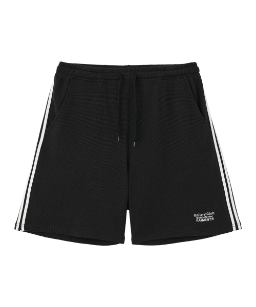 RAIMENT（レイメント）の「エッセンシャルトラックワッフルハーフパンツ_ブラック（その他パンツ・メンズ・その他・SMALL/MEDIUM/LARGE/X-LARGE）」の5枚目の写真