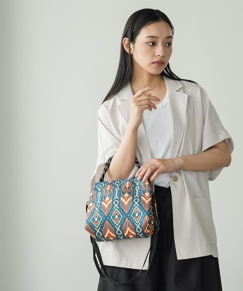 mili an deni(ミリアンデニ)の「2WAYカラフルロープニットトートバッグ(トートバッグ・レディース・ブルー/グリーン/パープル/ブラック・F)」の8枚目の写真