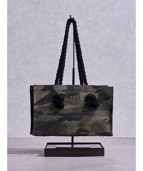 GYDA(ジェイダ)の「GYDAロープMトートBAG(トートバッグ・レディース・ブラック/その他2/その他1・FREE)」の3枚目の写真