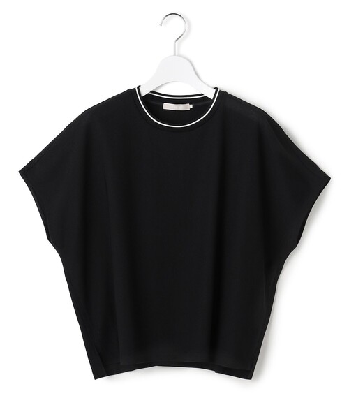 ICB(アイシービー)の「ジョーゼットライクジャージー 半袖プルオーバー(Tシャツ/カットソー・レディース・アイボリー系/ブラック系/ブルー系・LARGE/X-LARGE)」の13枚目の写真