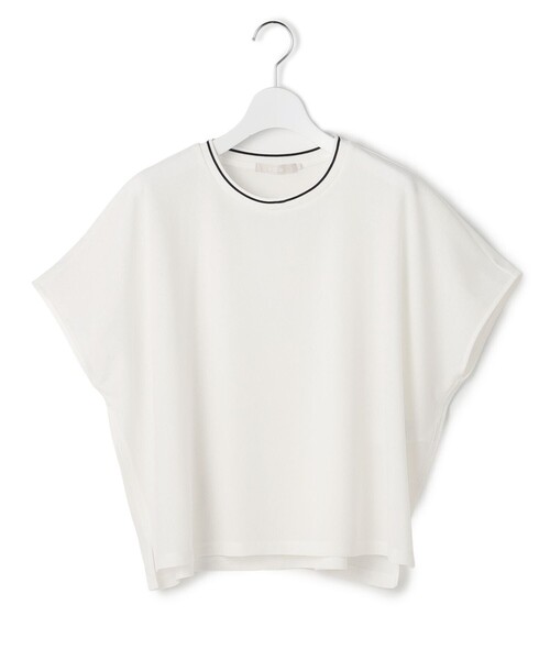 ICB(アイシービー)の「ジョーゼットライクジャージー 半袖プルオーバー(Tシャツ/カットソー・レディース・アイボリー系/ブラック系/ブルー系・LARGE/X-LARGE)」の14枚目の写真