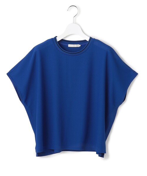 ICB(アイシービー)の「ジョーゼットライクジャージー 半袖プルオーバー(Tシャツ/カットソー・レディース・アイボリー系/ブラック系/ブルー系・LARGE/X-LARGE)」の15枚目の写真