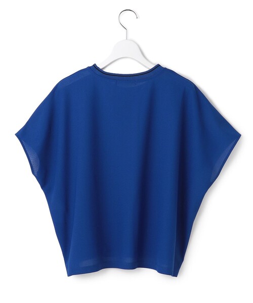 ICB(アイシービー)の「ジョーゼットライクジャージー 半袖プルオーバー(Tシャツ/カットソー・レディース・アイボリー系/ブラック系/ブルー系・LARGE/X-LARGE)」の16枚目の写真