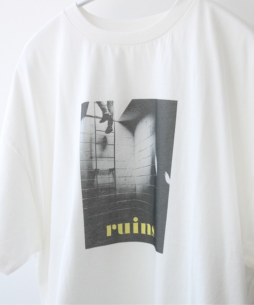 Meli rich（メリーリッチ）の「フォトプリントカラーロゴＴシャツ（Tシャツ/カットソー・レディース・ピンク/ブルー/イエロー/グリーン・FREE）」の20枚目の写真