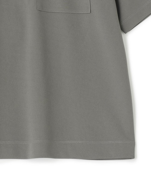 UNION STATION(ユニオンステーション)の「梨地ポンチポケットTシャツ<ストレッチ・マシンウォッシャブル>(Tシャツ/カットソー・メンズ・ブルー/ブラック/ピンク/ホワイト・LL/L/M)」の16枚目の写真